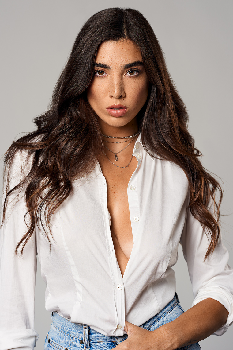Model Alexis Delagarza by Chris Violette